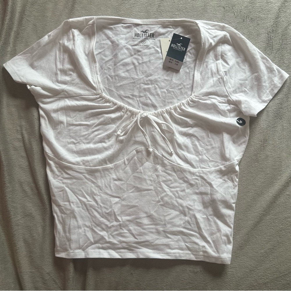 Hollister White Women's Top